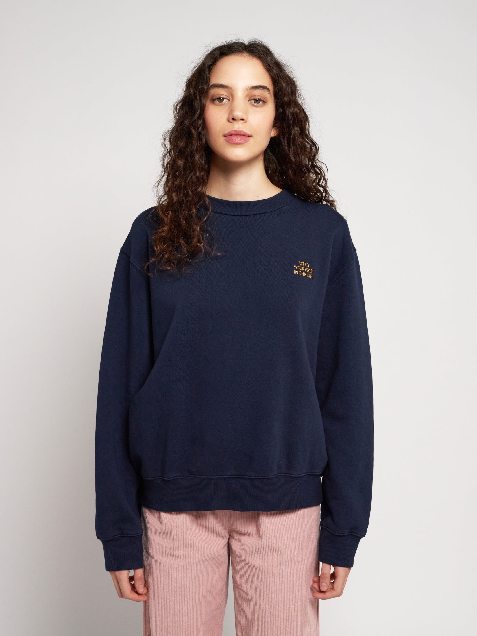 Bobo Choses Embroidery unisex boxy sweatshirt / unisex