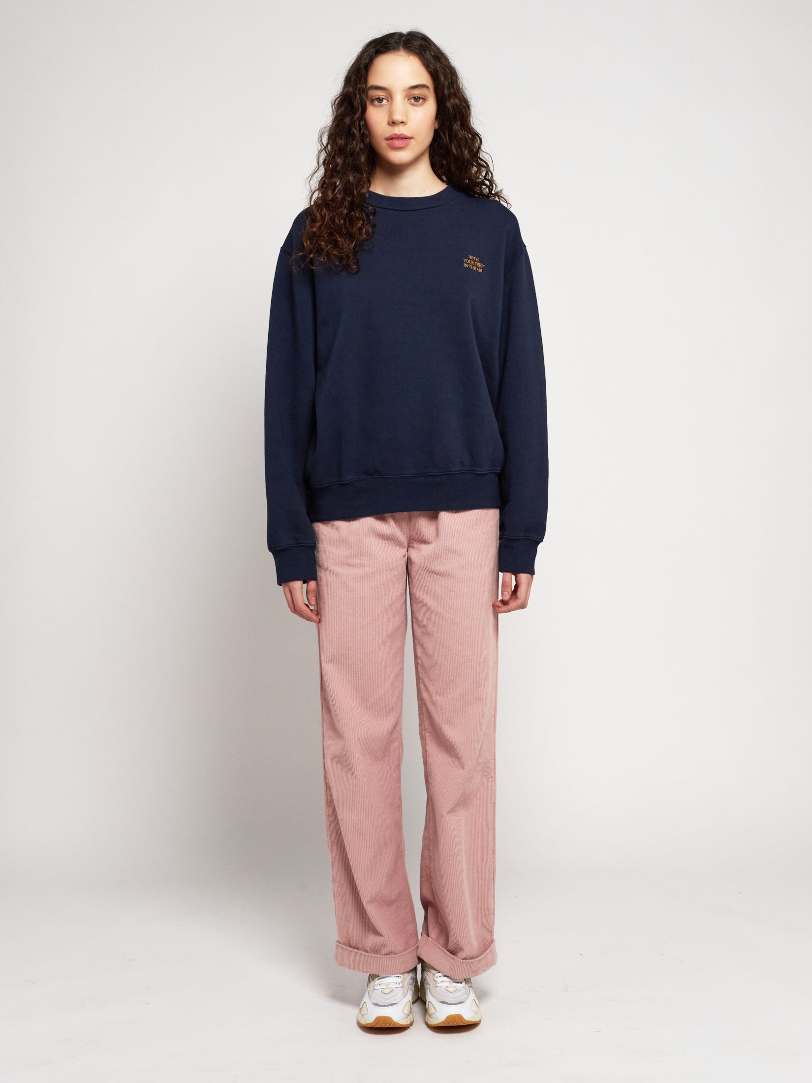 Bobo Choses Embroidery unisex boxy sweatshirt / unisex