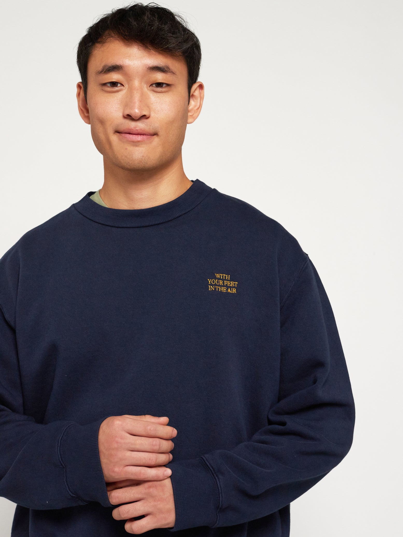 Bobo Choses Embroidery unisex boxy sweatshirt / unisex