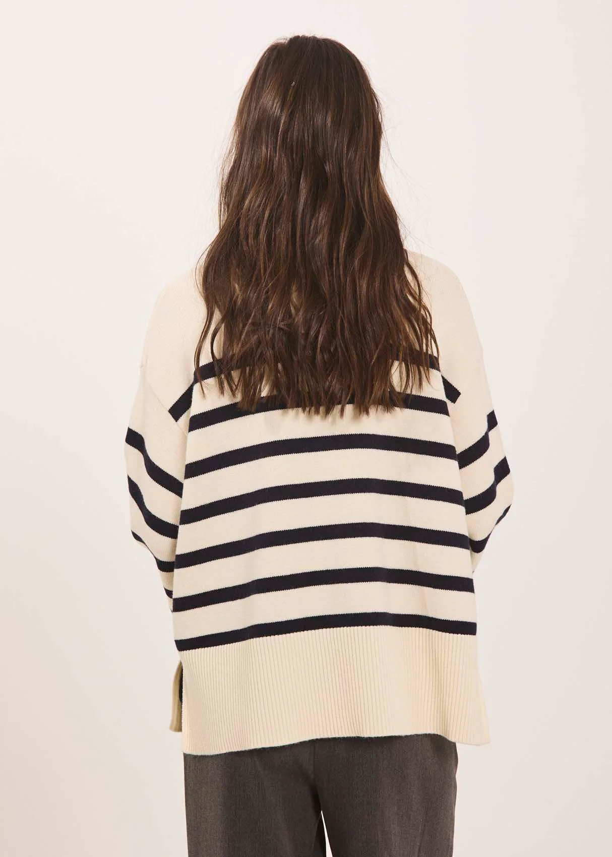 Norr Lindsay new knit stripe top / women
