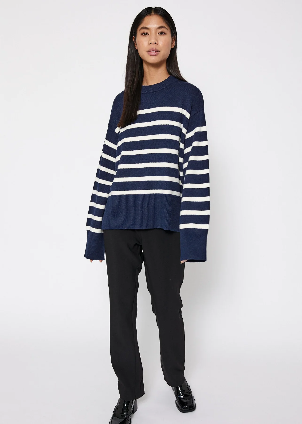 Norr Lindsay new knit stripe top / women