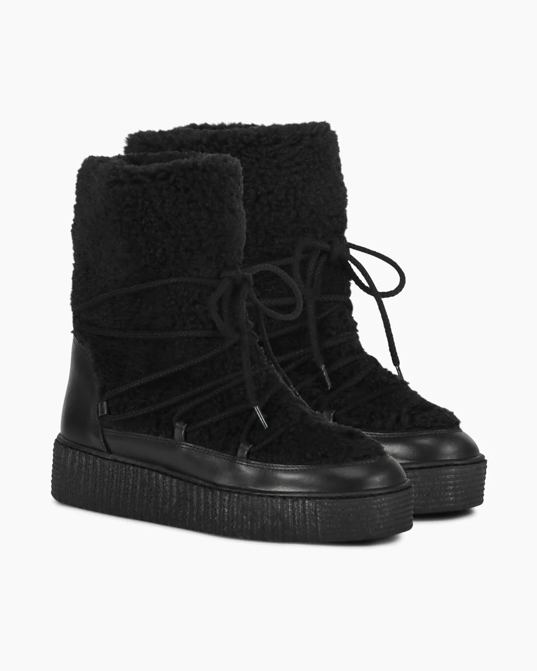 Another Label  HELLE TEDDY boot / women