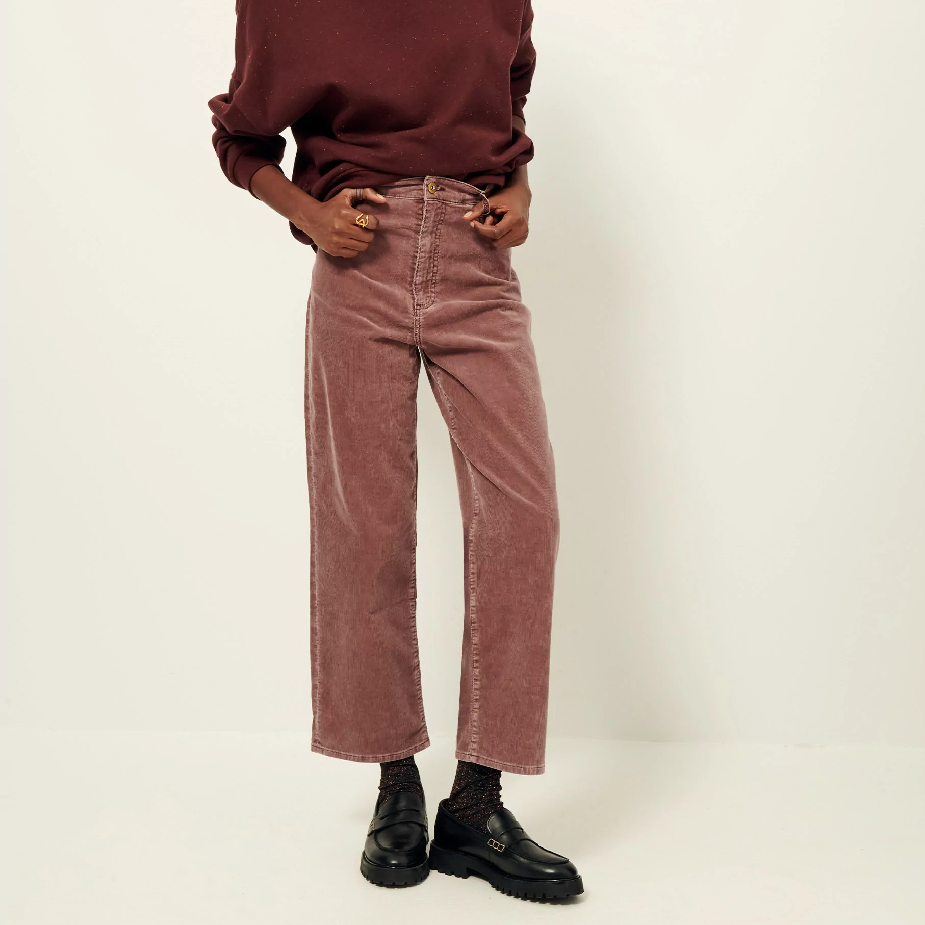 Sessùn Velvet cruise pants / women