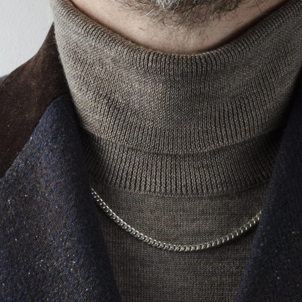 Charlotte Wooning Necklace Plain (M-NPL) / men