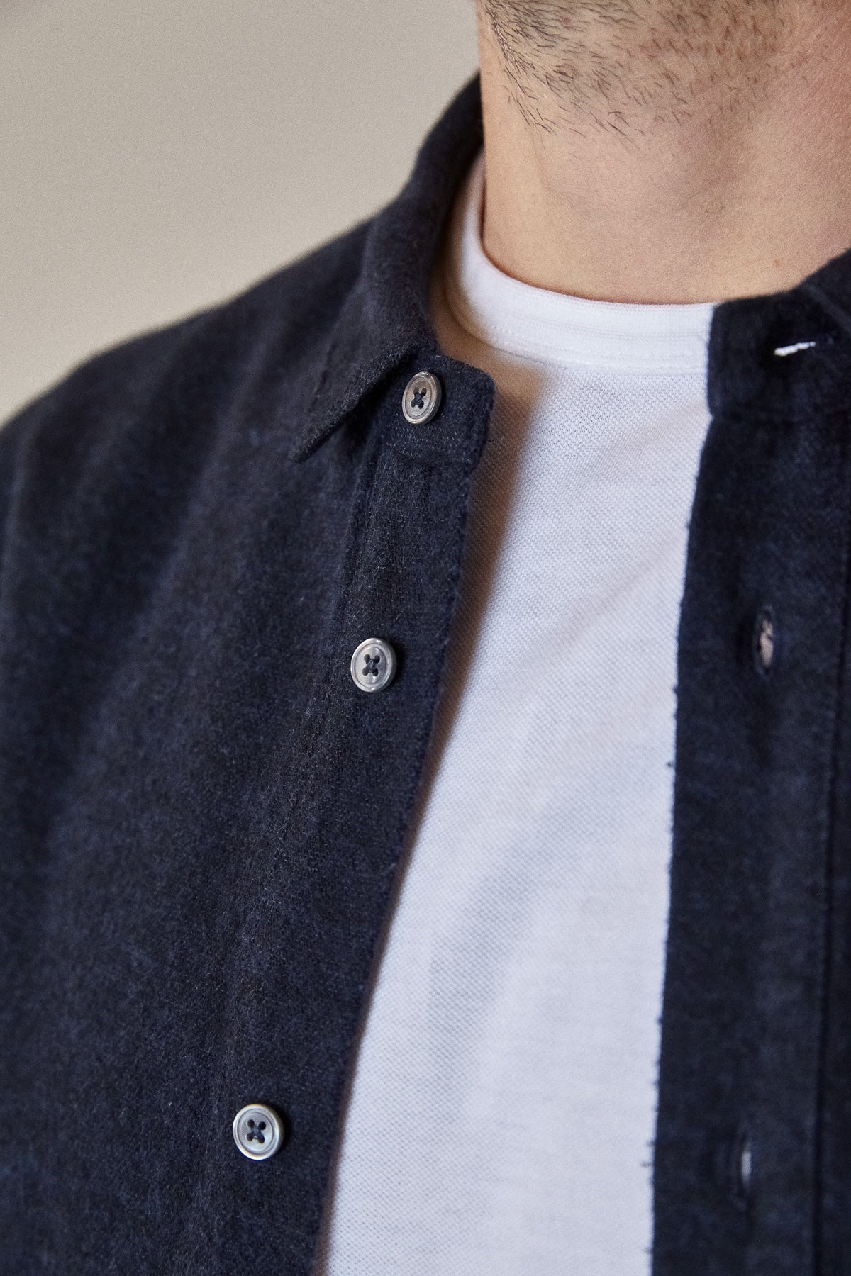 About Companions SIMON eco flannel shirt / men