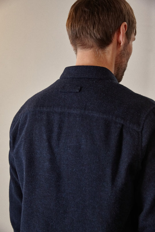 About Companions SIMON eco flannel shirt / men