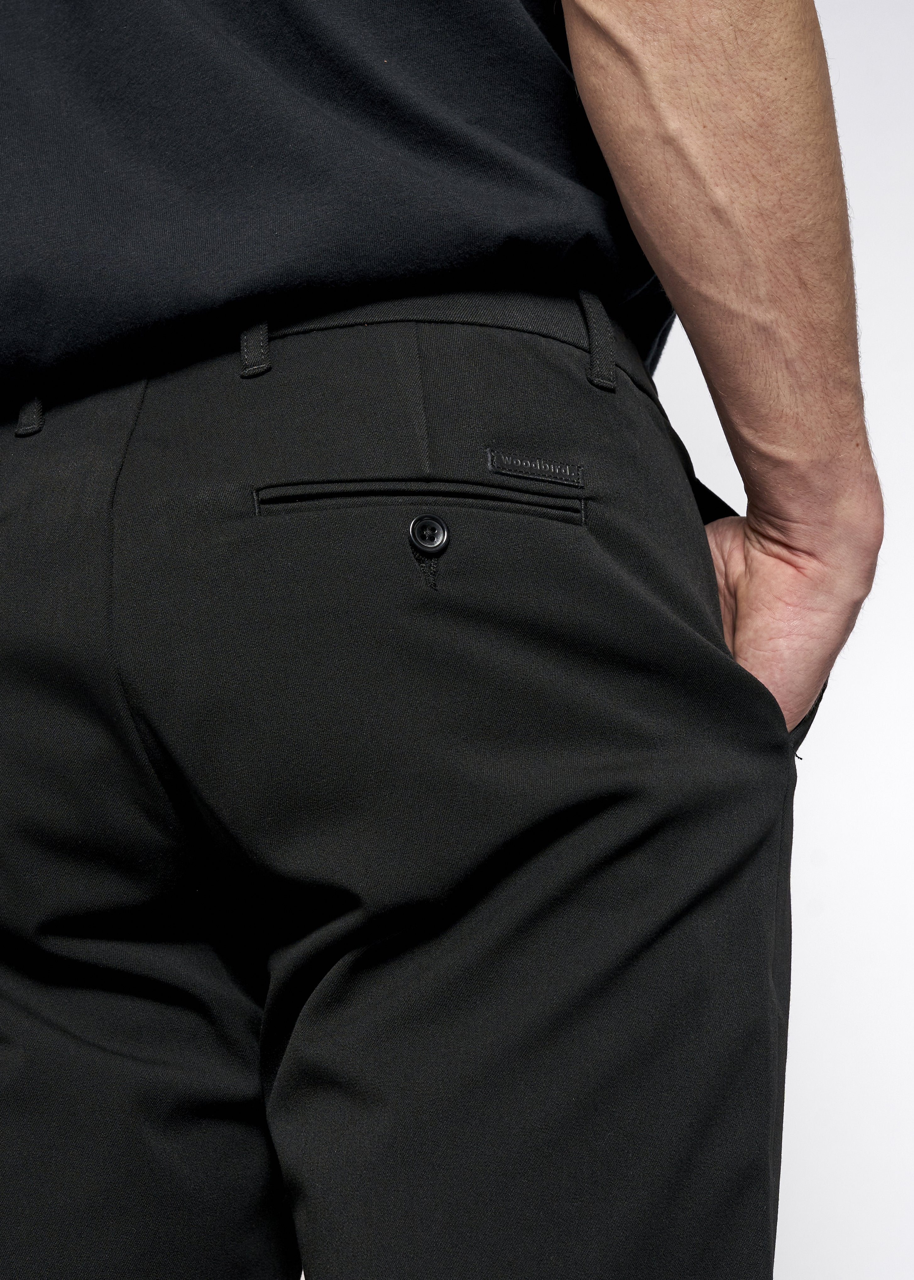 Woodbird Steffen twill pant / men