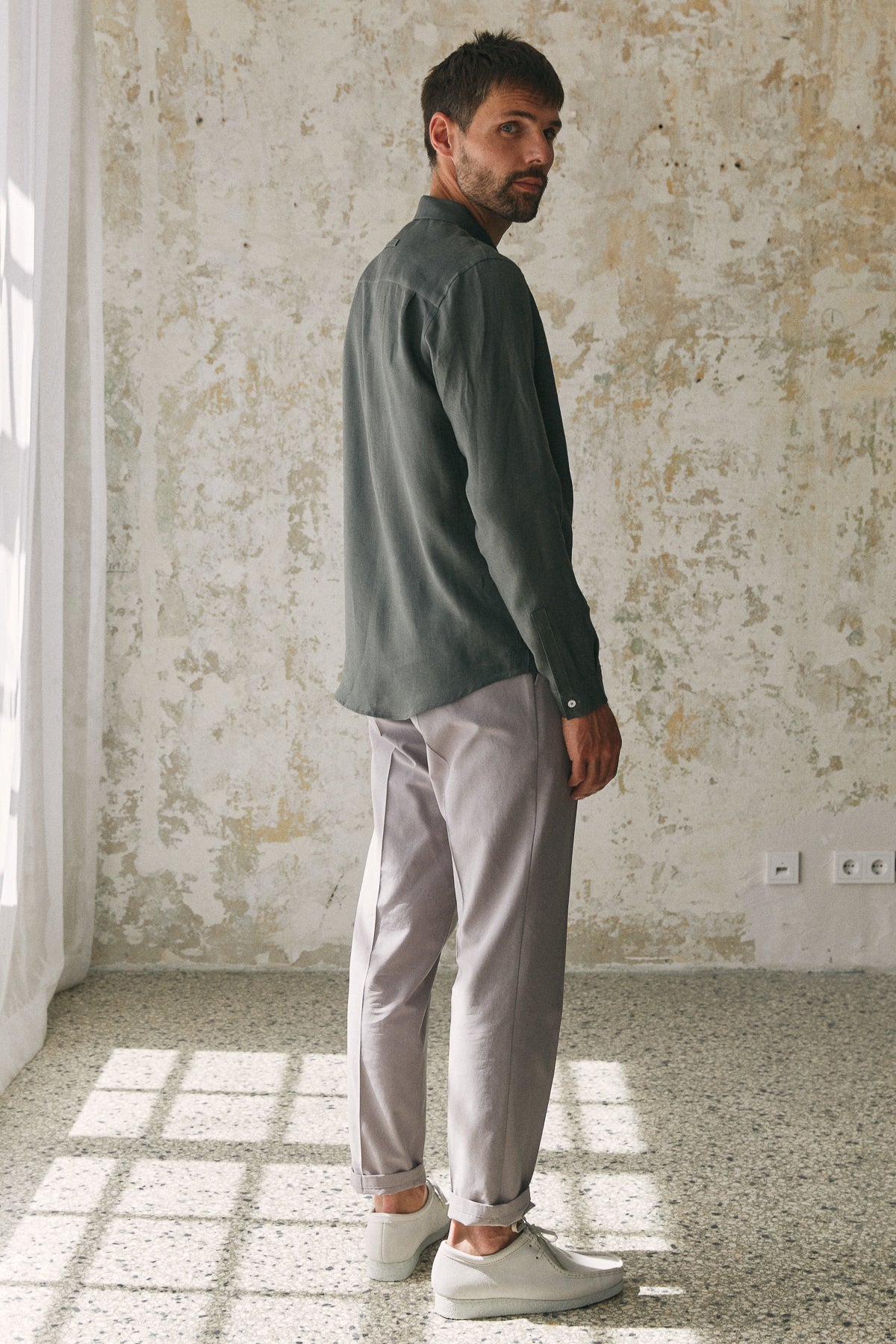 About Companions SIMON eco flannel shirt / men