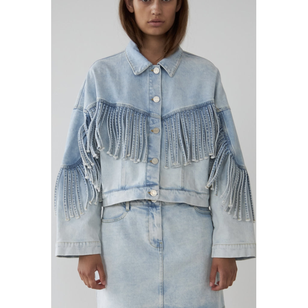 Stella Nova  Denim jacket with fringes / women