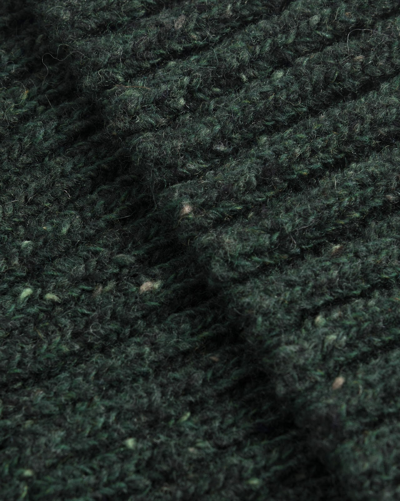 Classic Ribbed Beanie Merino Wool