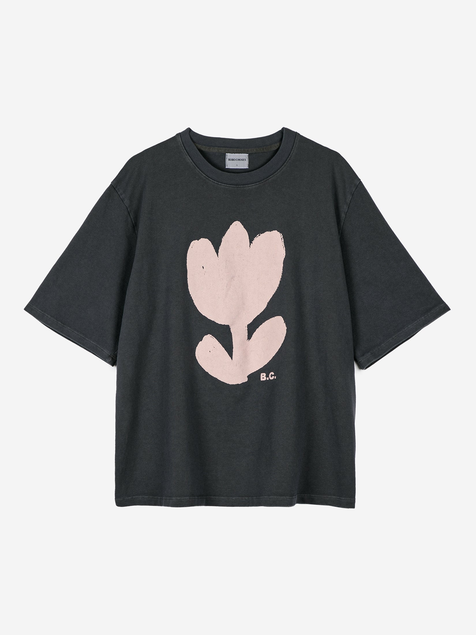 Bobo Choses  RETRO FLOWER boxy t-shirt / women