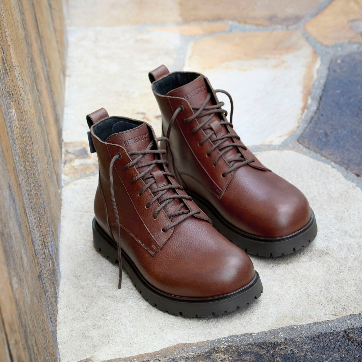 Birkenstock Highwood Mid Waterproof Leather chocolate