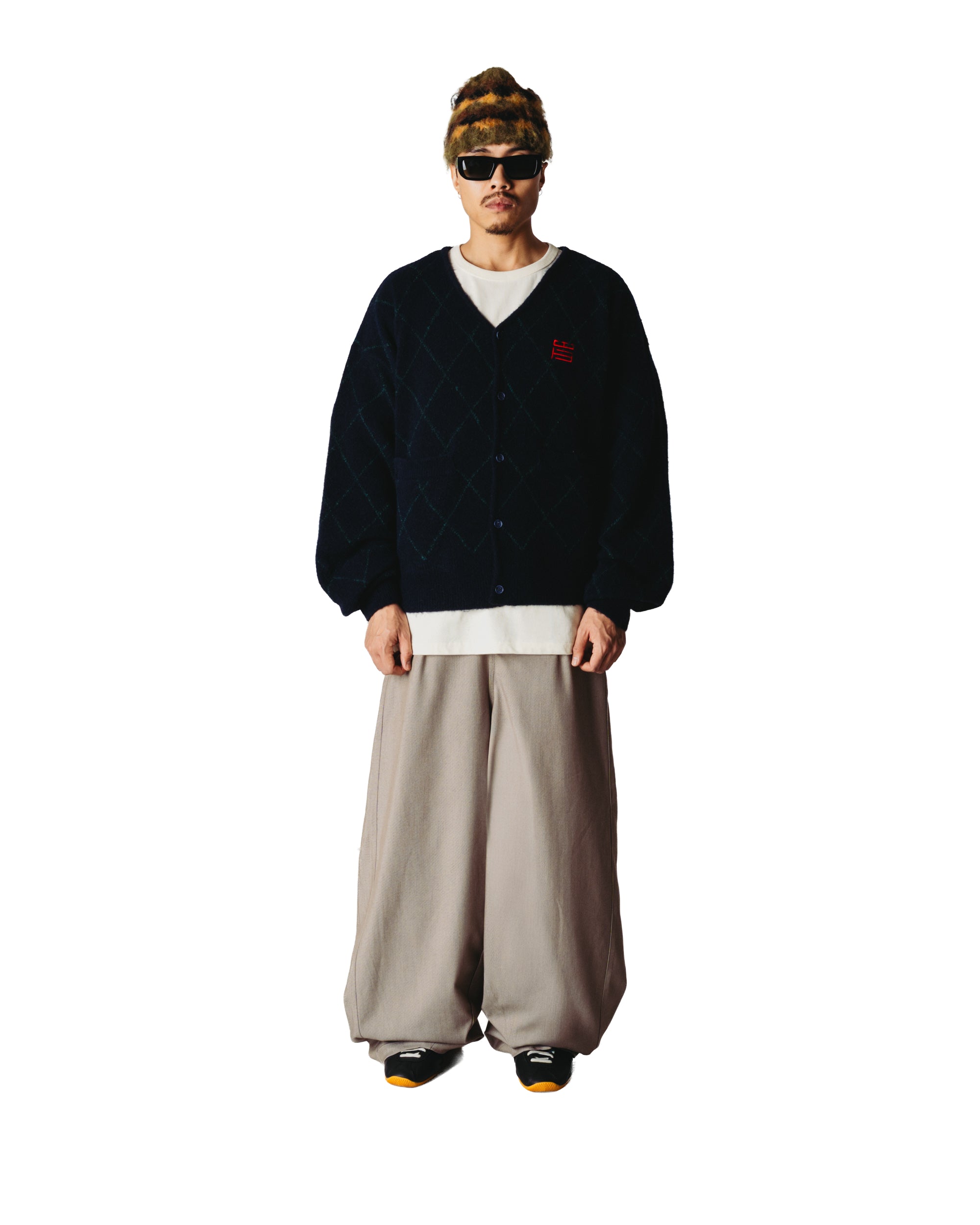 WBOni Check Cardigan