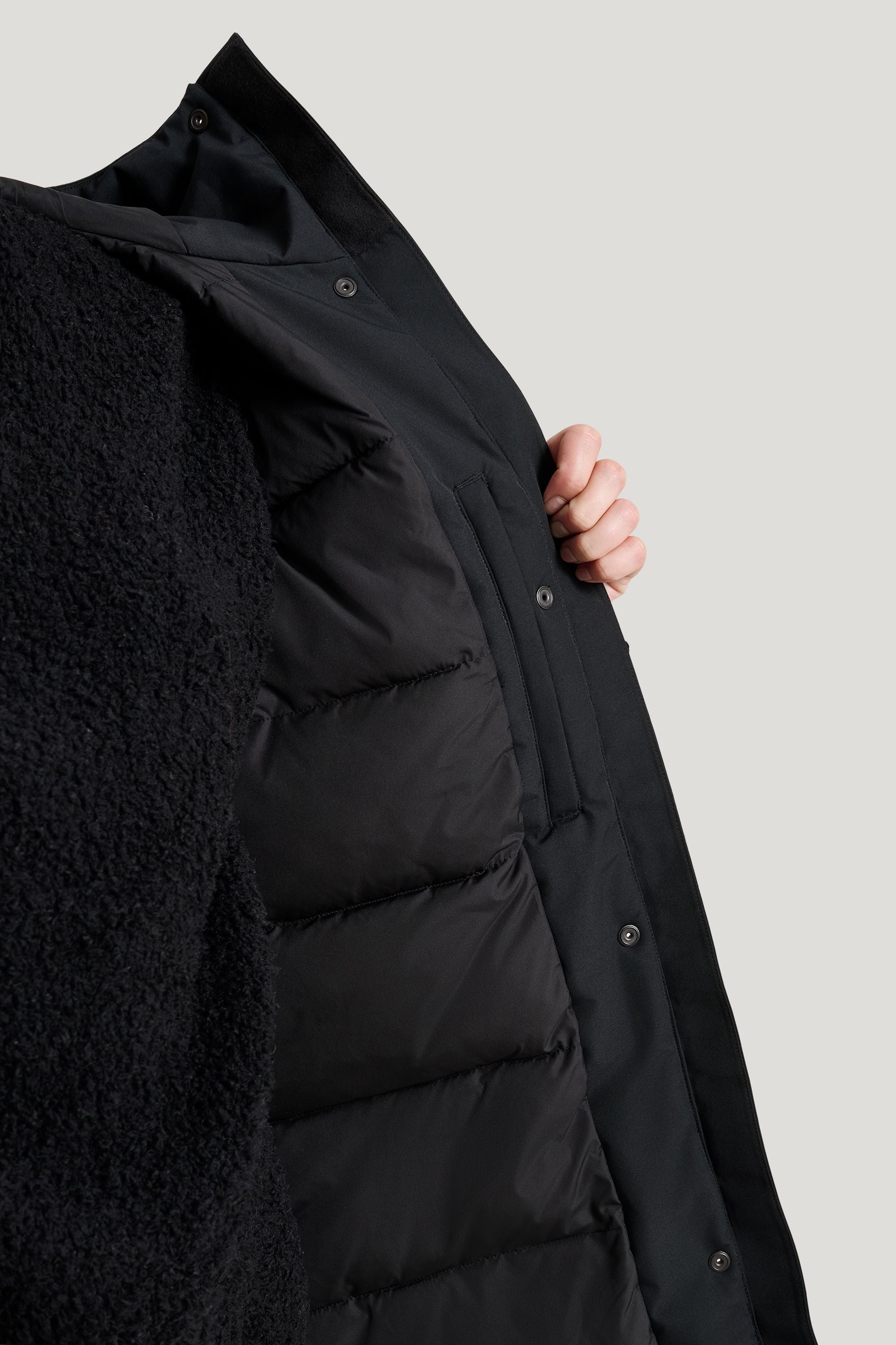 Haze Insulated Parka black - model 5