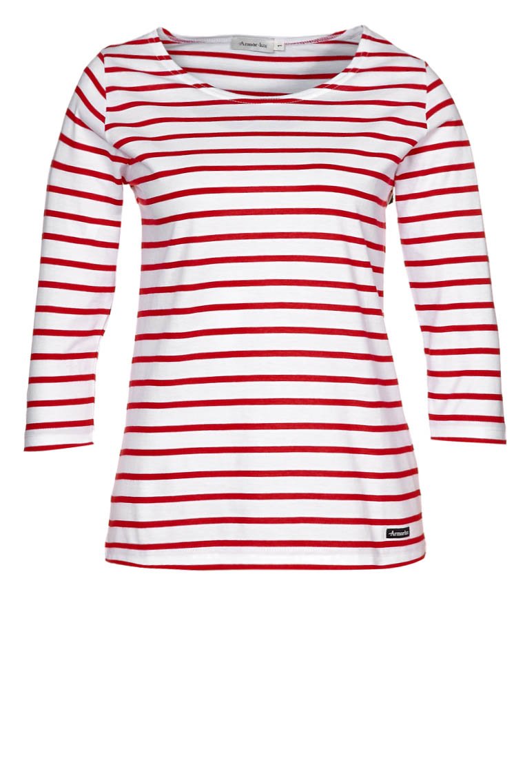 CAP COZ 3/4 sleeve Breton striped shirt