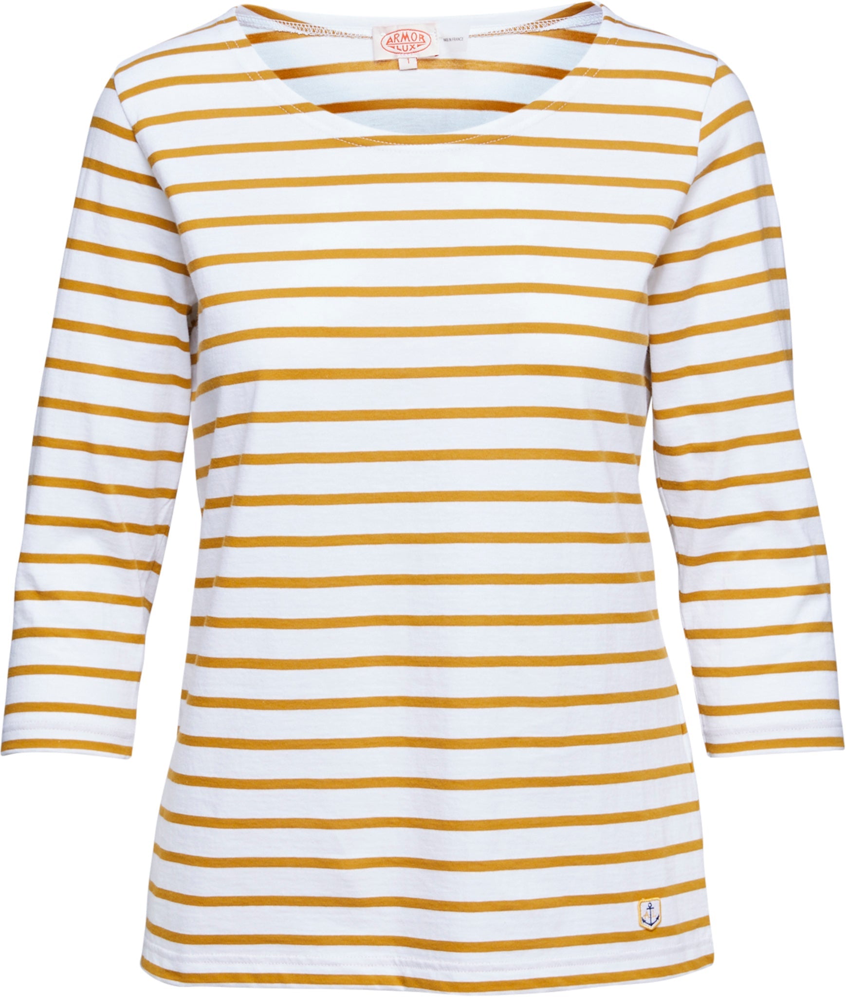 CAP COZ 3/4 sleeve Breton striped shirt