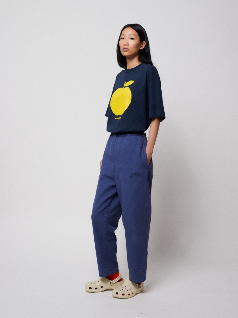 Apple Navy Relaxed T-Shirt