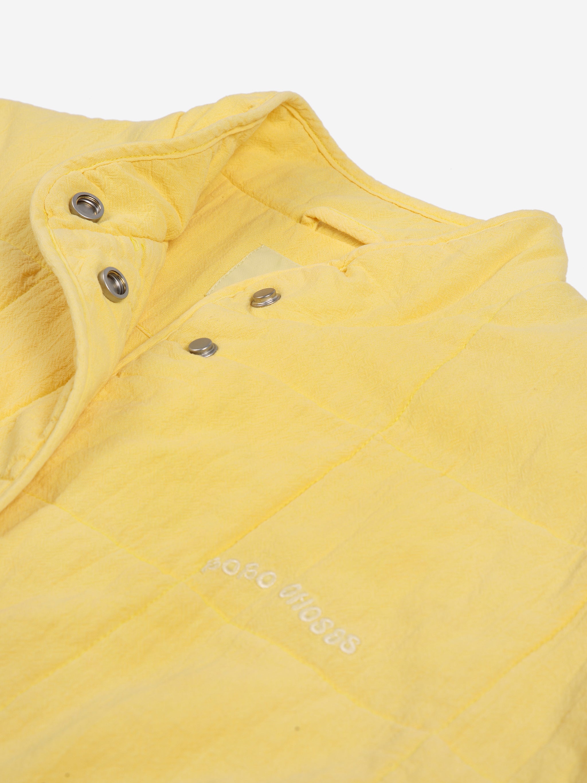 Washed cotton vest