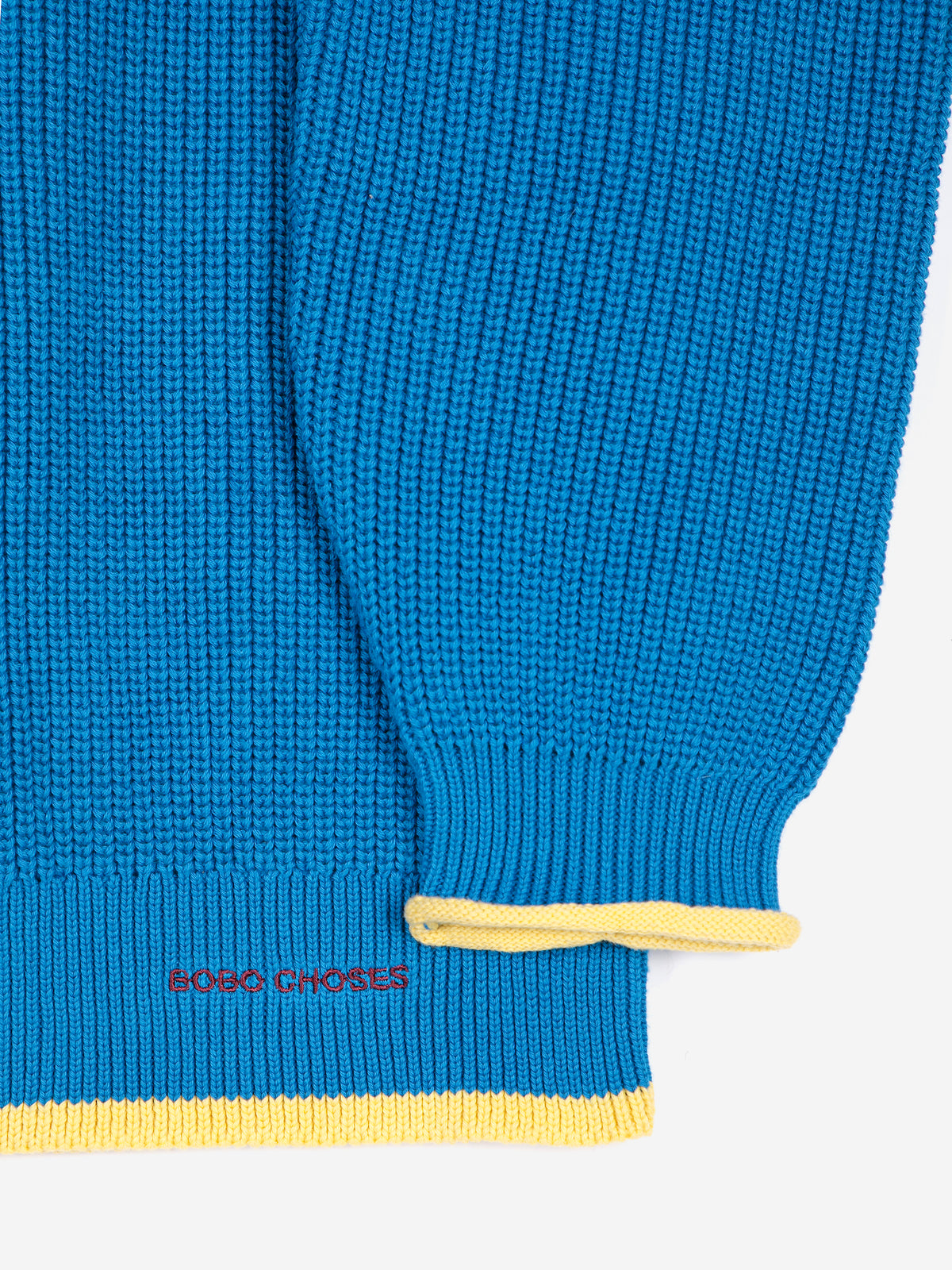 Pearl knitted cotton cardigan