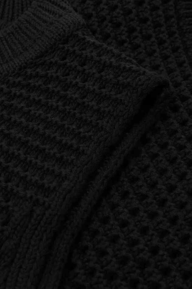 Cropped Knit Vest Organic Cotton