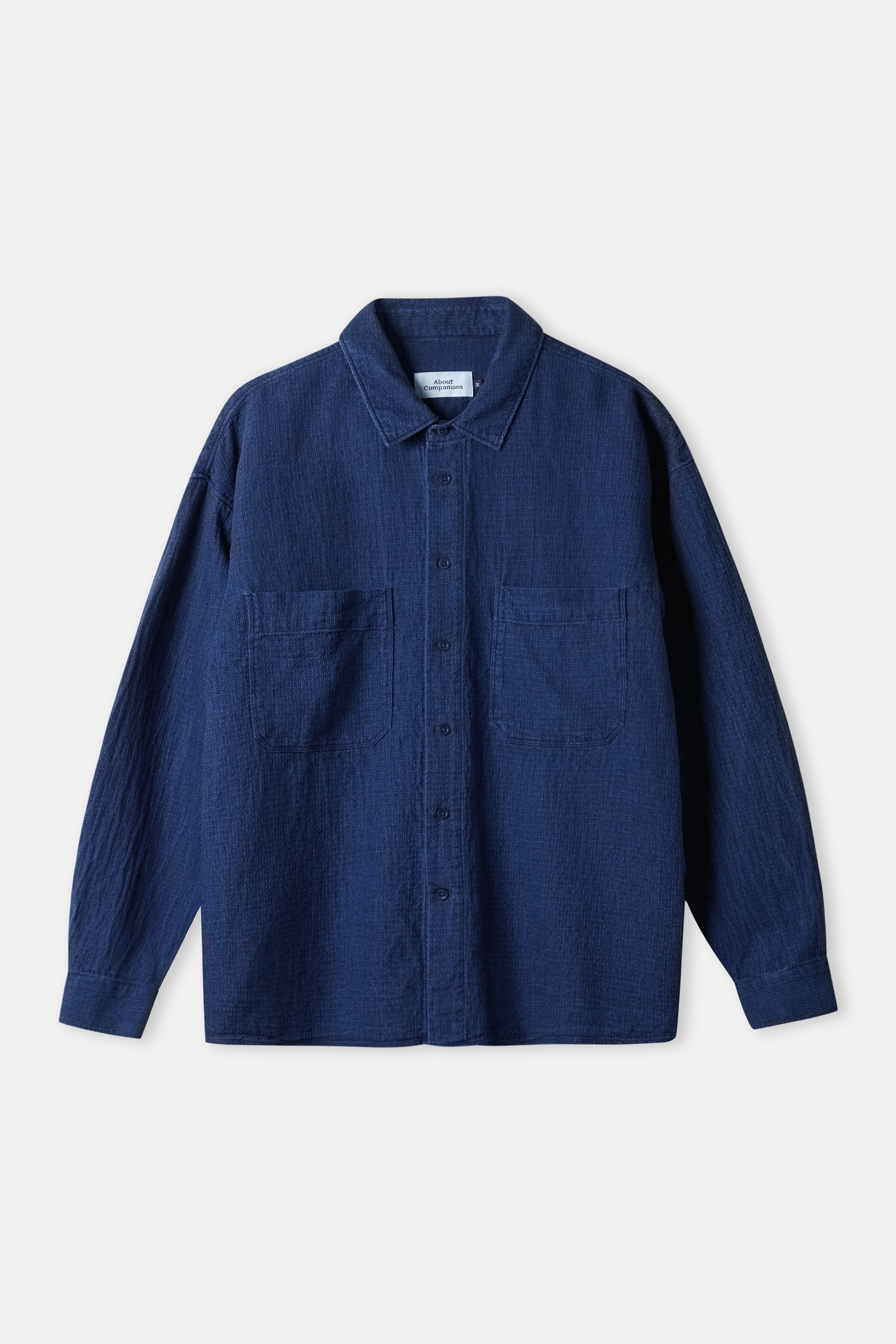 DARIO shirt structured indigo