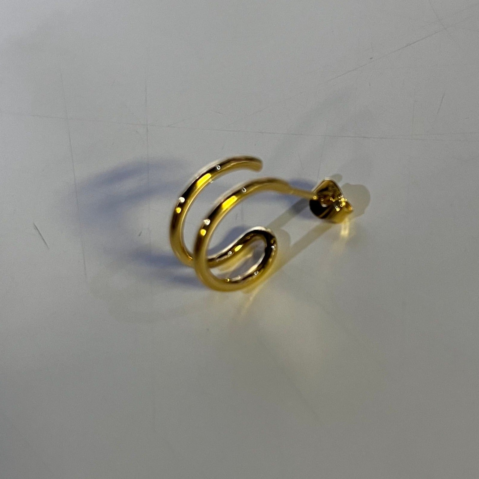 Earrings double hoop (EDH0)