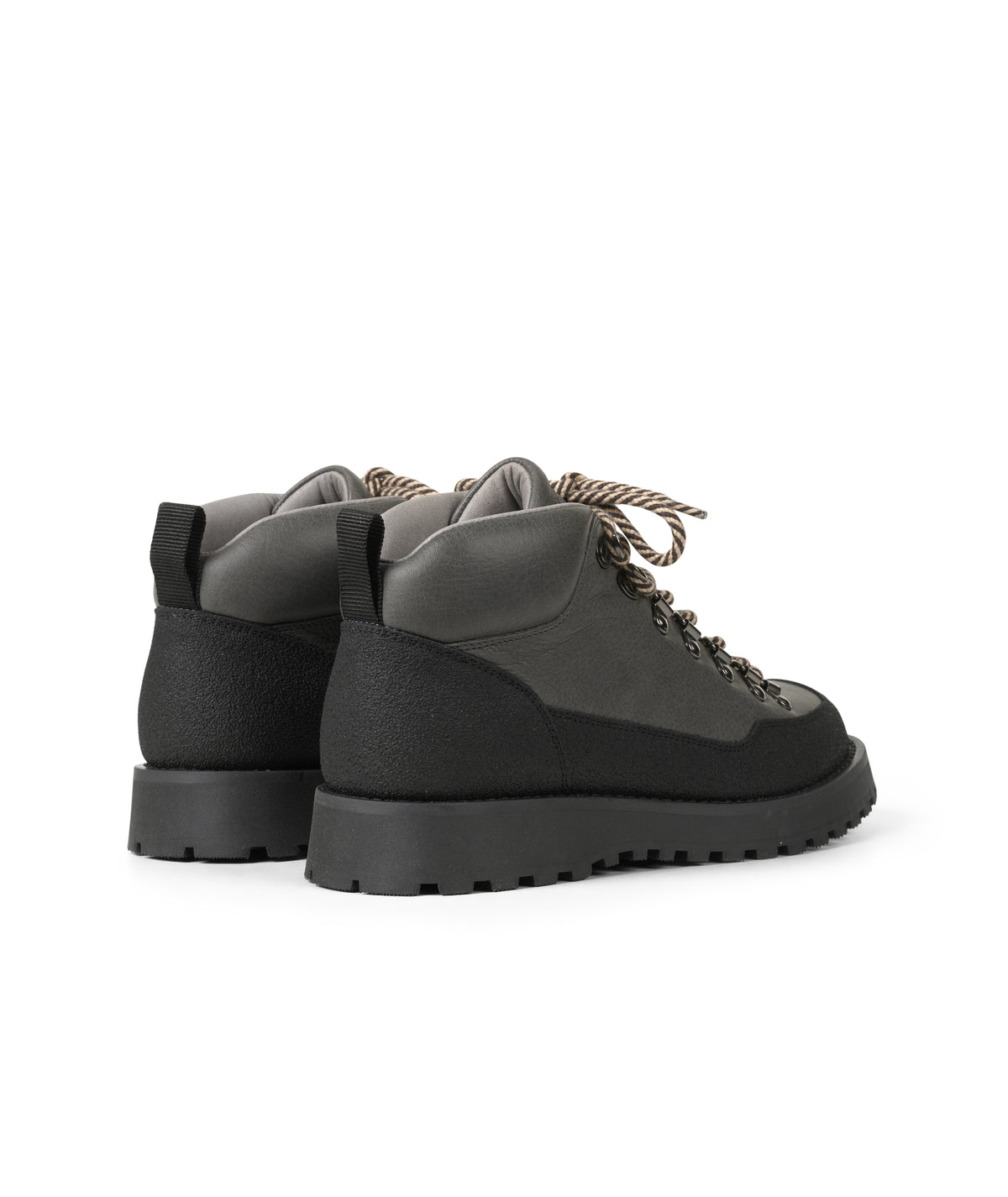 Dune Mid - Dark Grey Tumbled Leather - dark grey