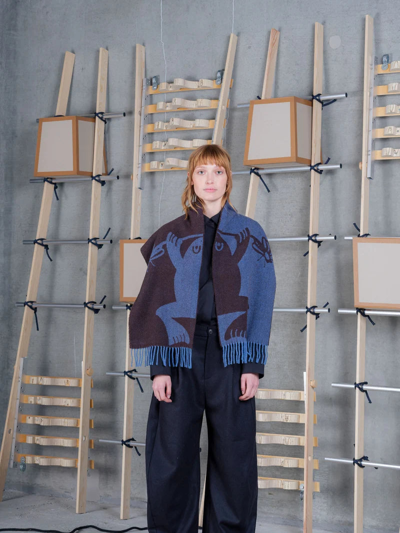 Henrik Vibskov Bug Press Scarf