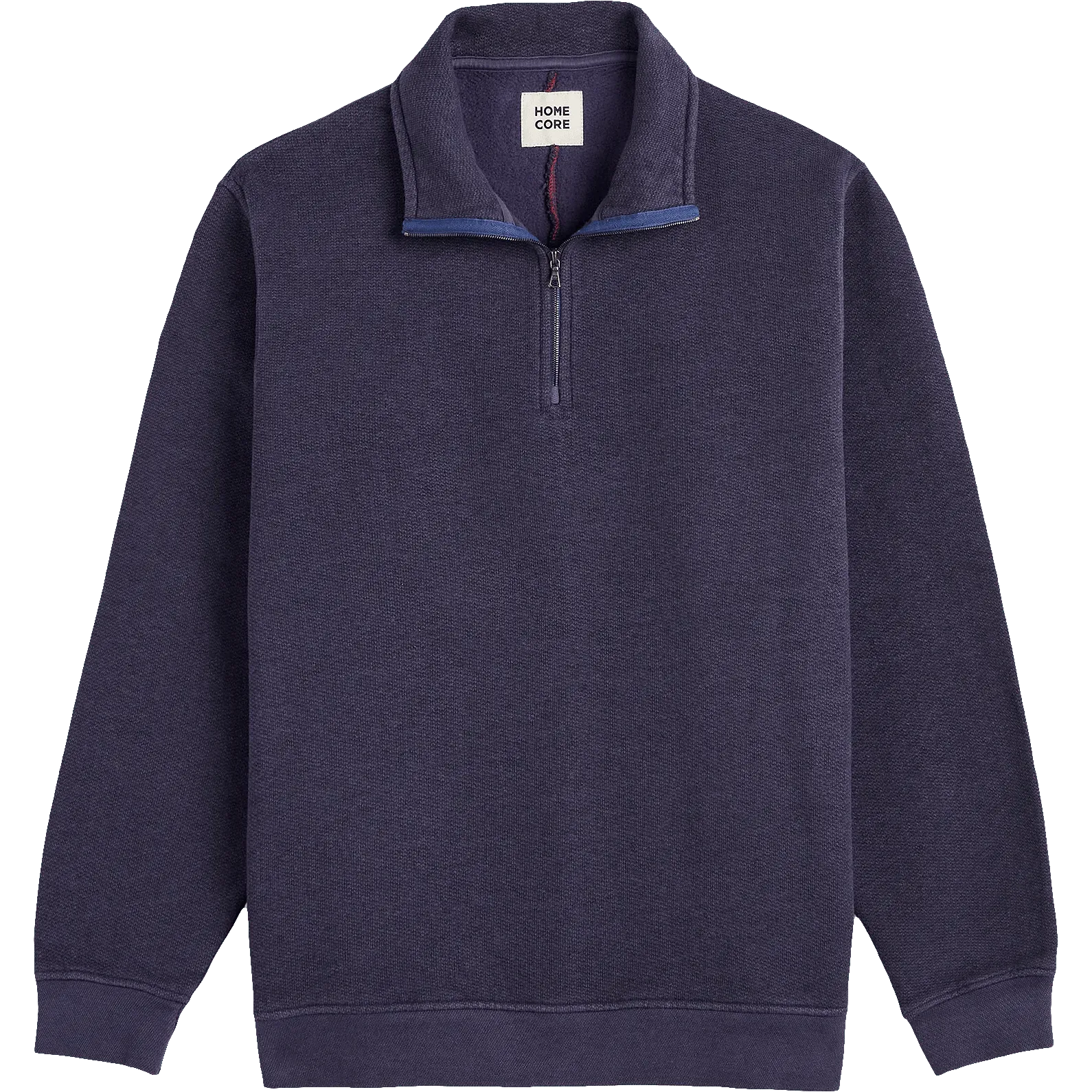 TERRY HALFZIP sweater