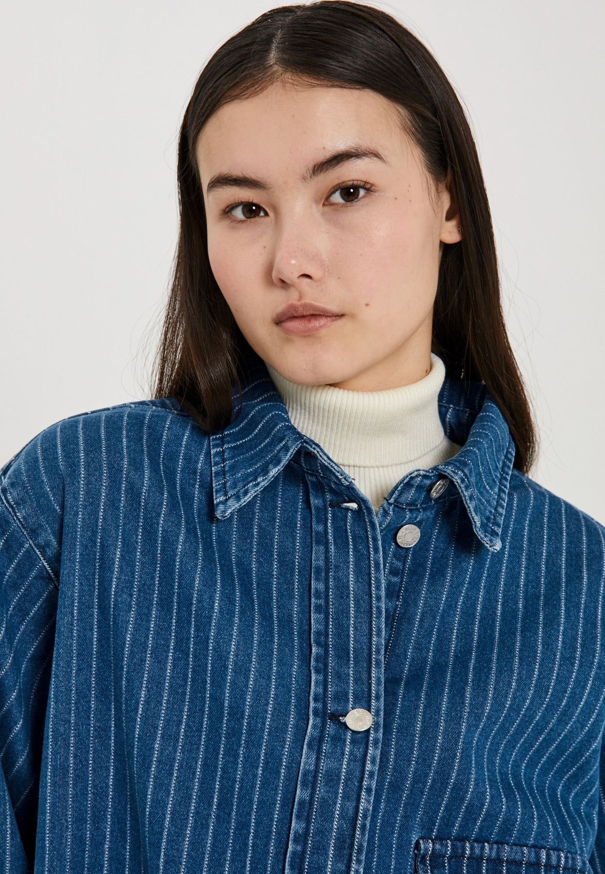 KENZIE oversized demin shirt