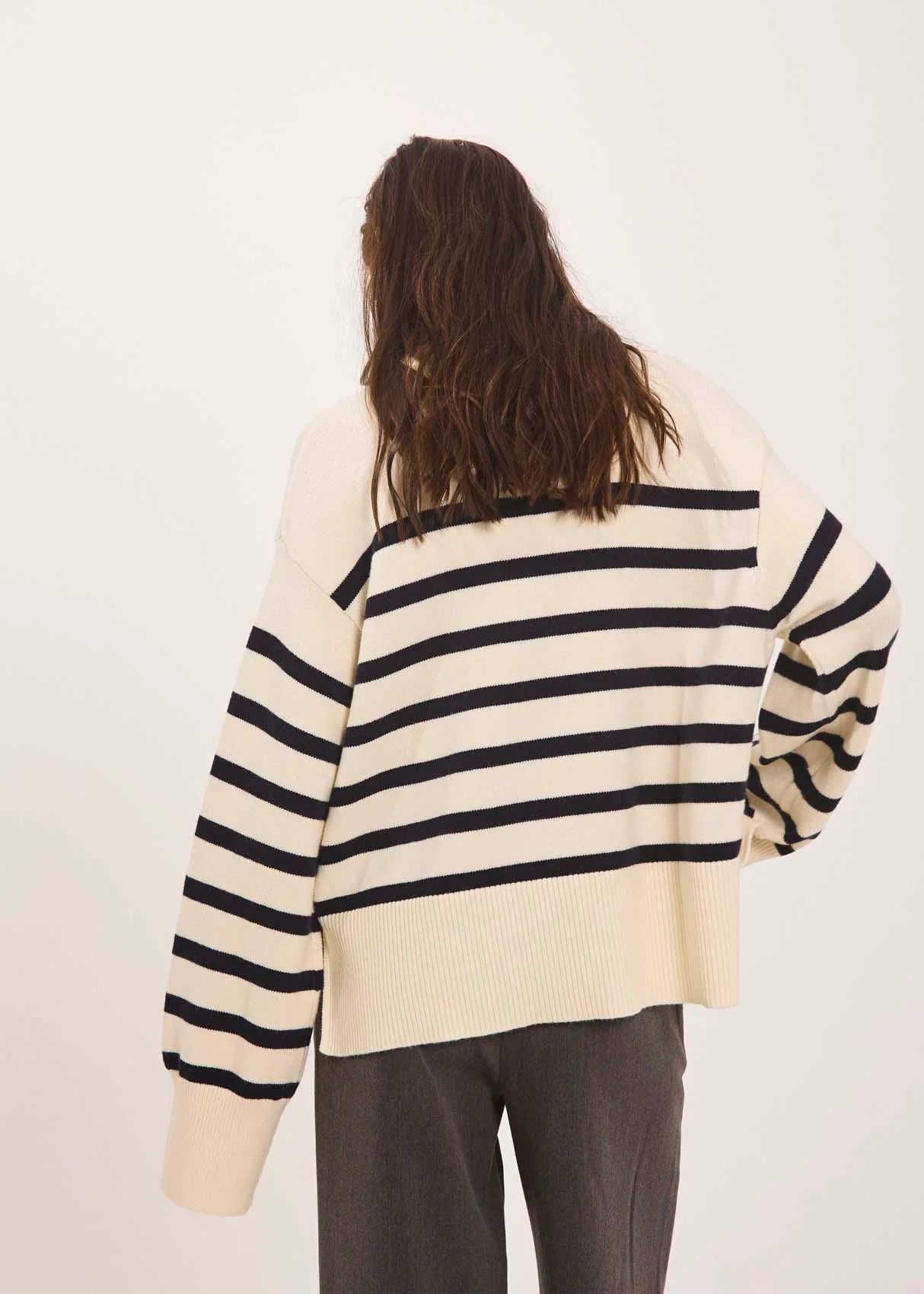 Norr  Lindsay new knit stripe top / women