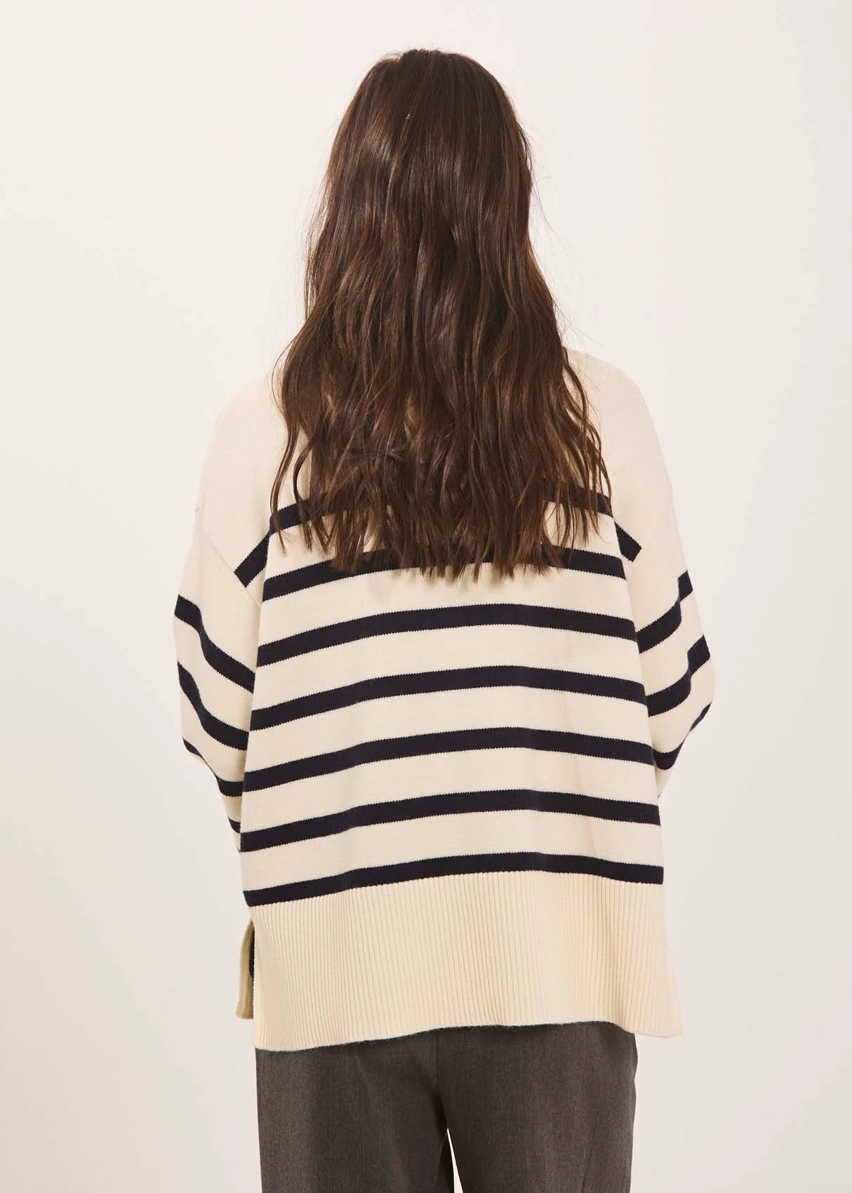 Norr  Lindsay new knit stripe top / women