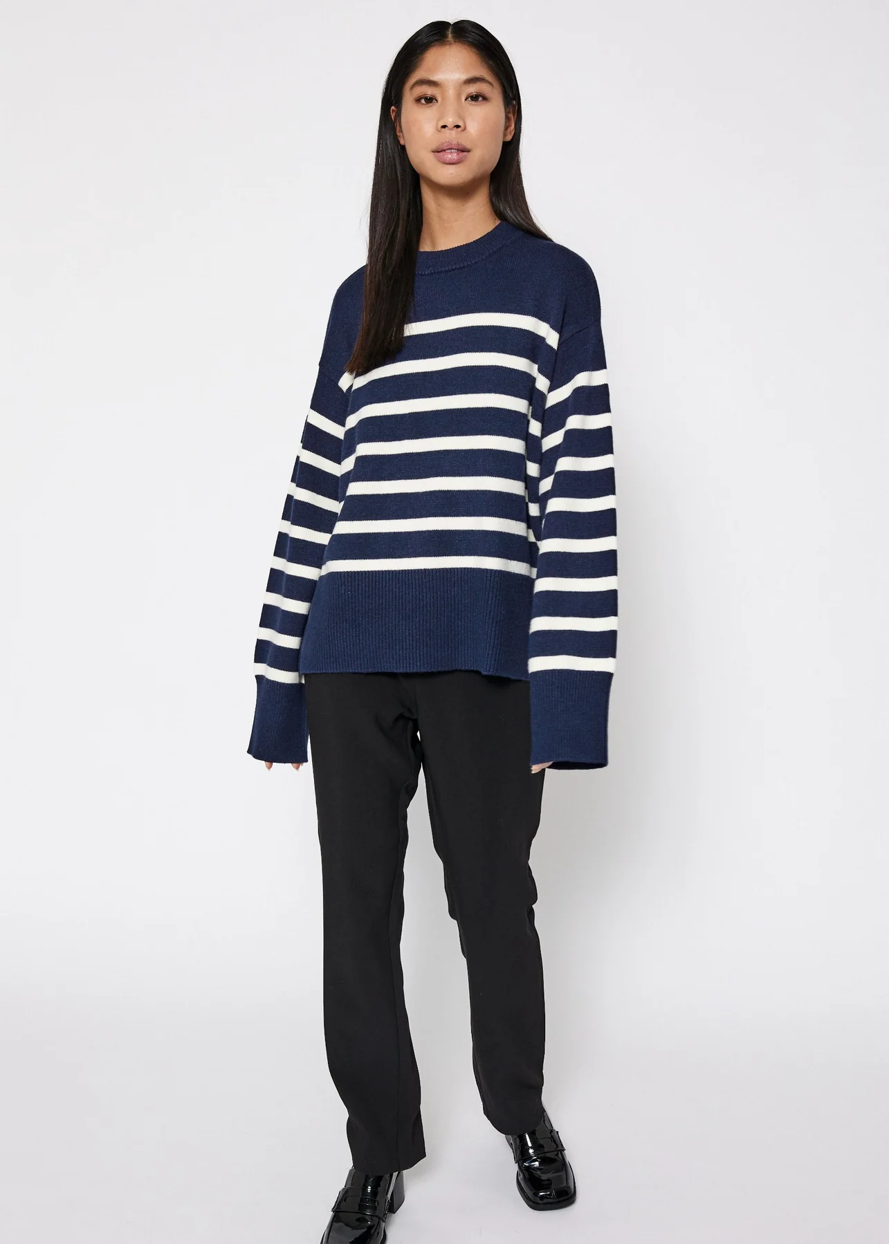 Norr  Lindsay new knit stripe top / women