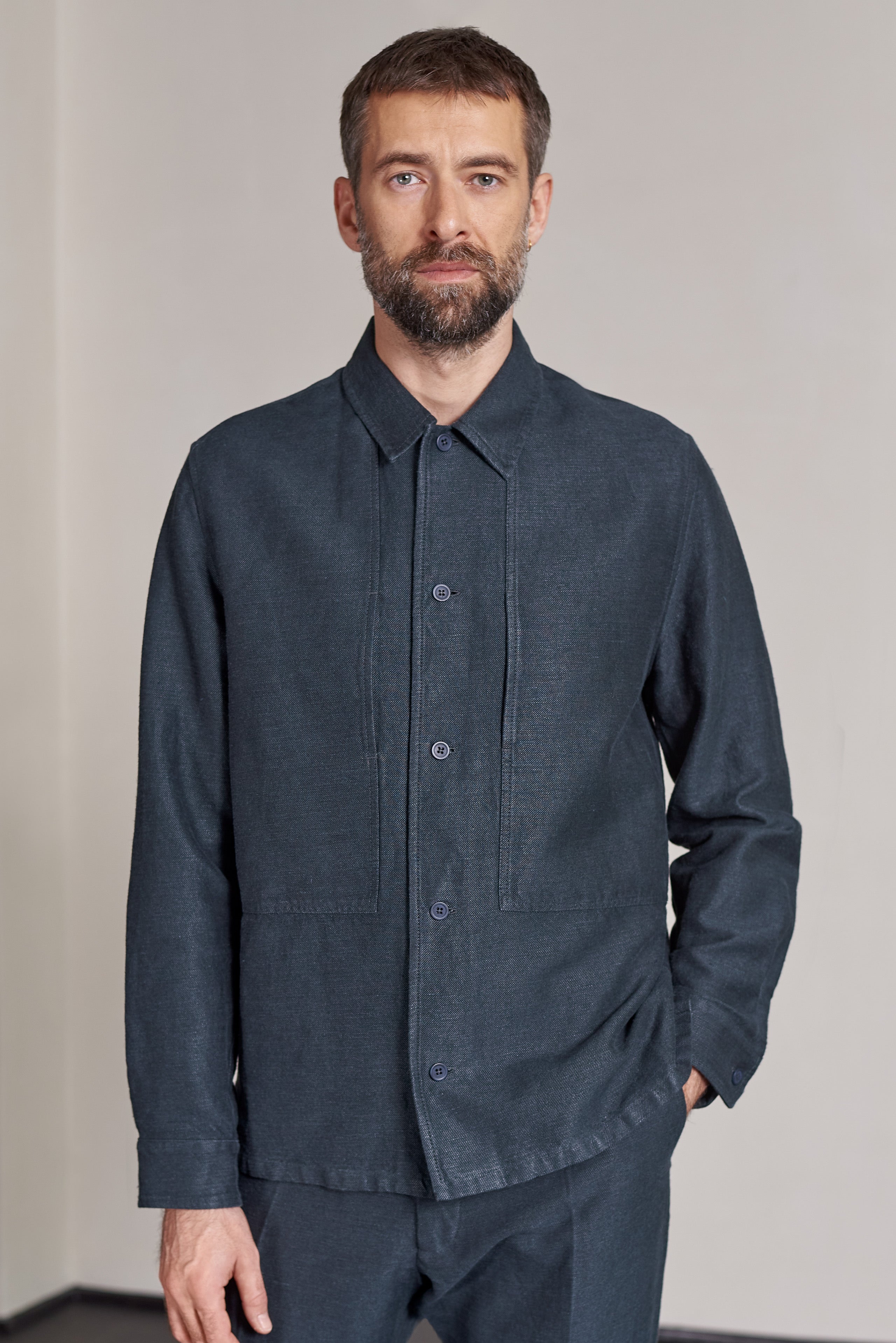 OWE overshirt - winter linen