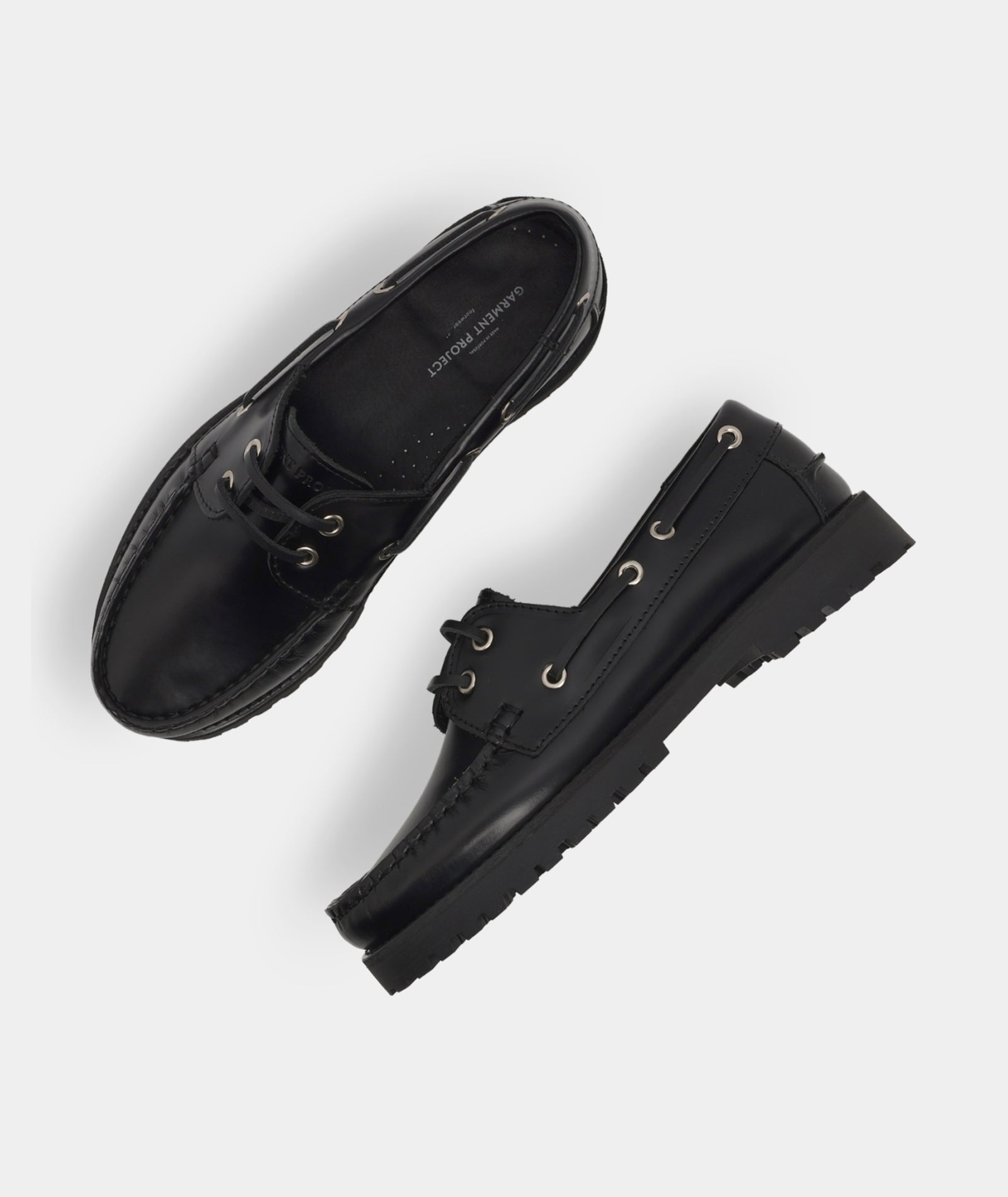 Garment Project ollieboatshoe women black