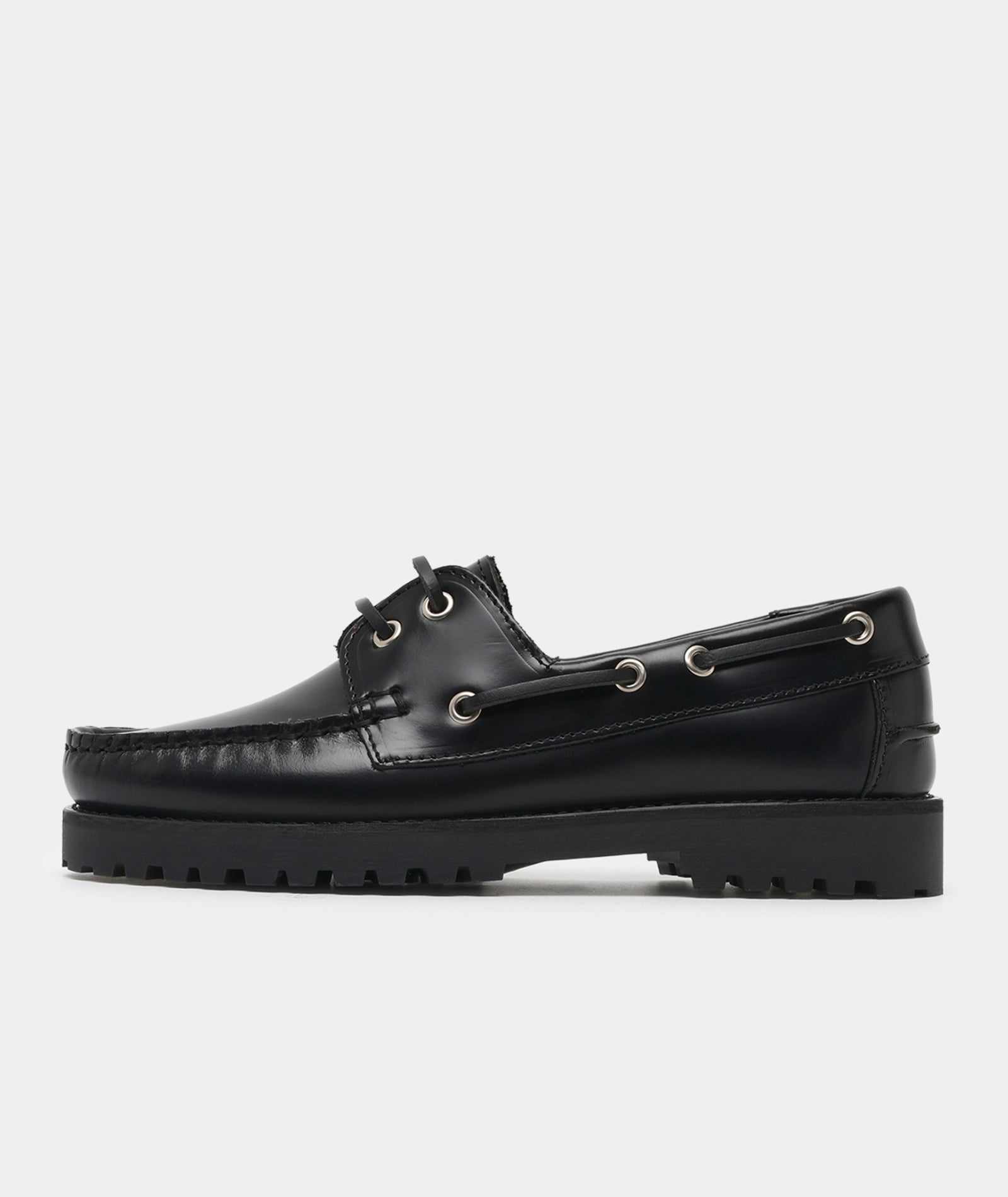 Garment Project ollieboatshoe women black
