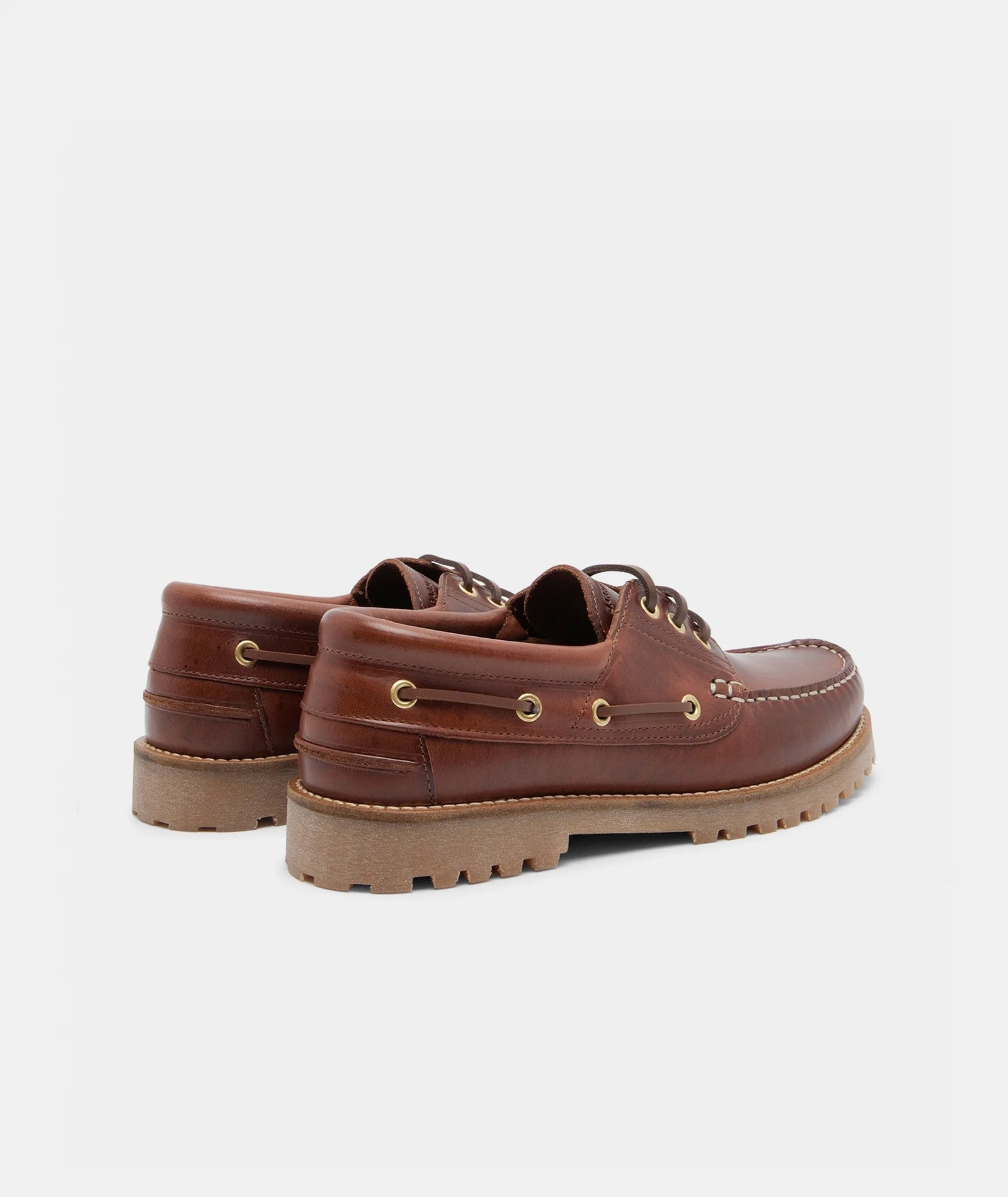 Garment Project ollieboatshoe men brown