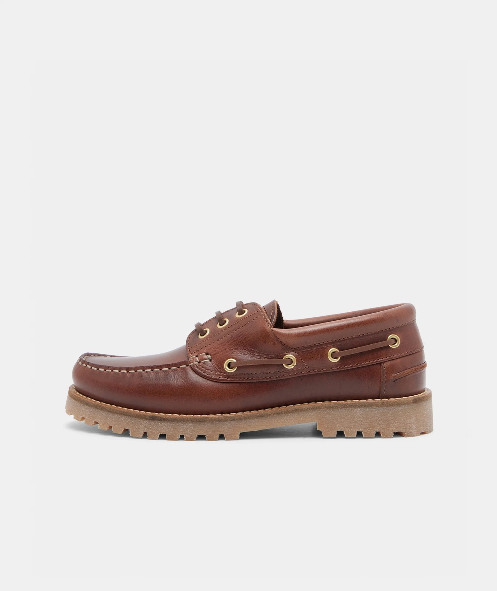 Garment Project ollieboatshoe men brown