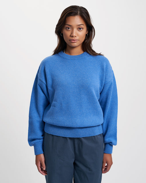 Oversized Merino Wool Crew