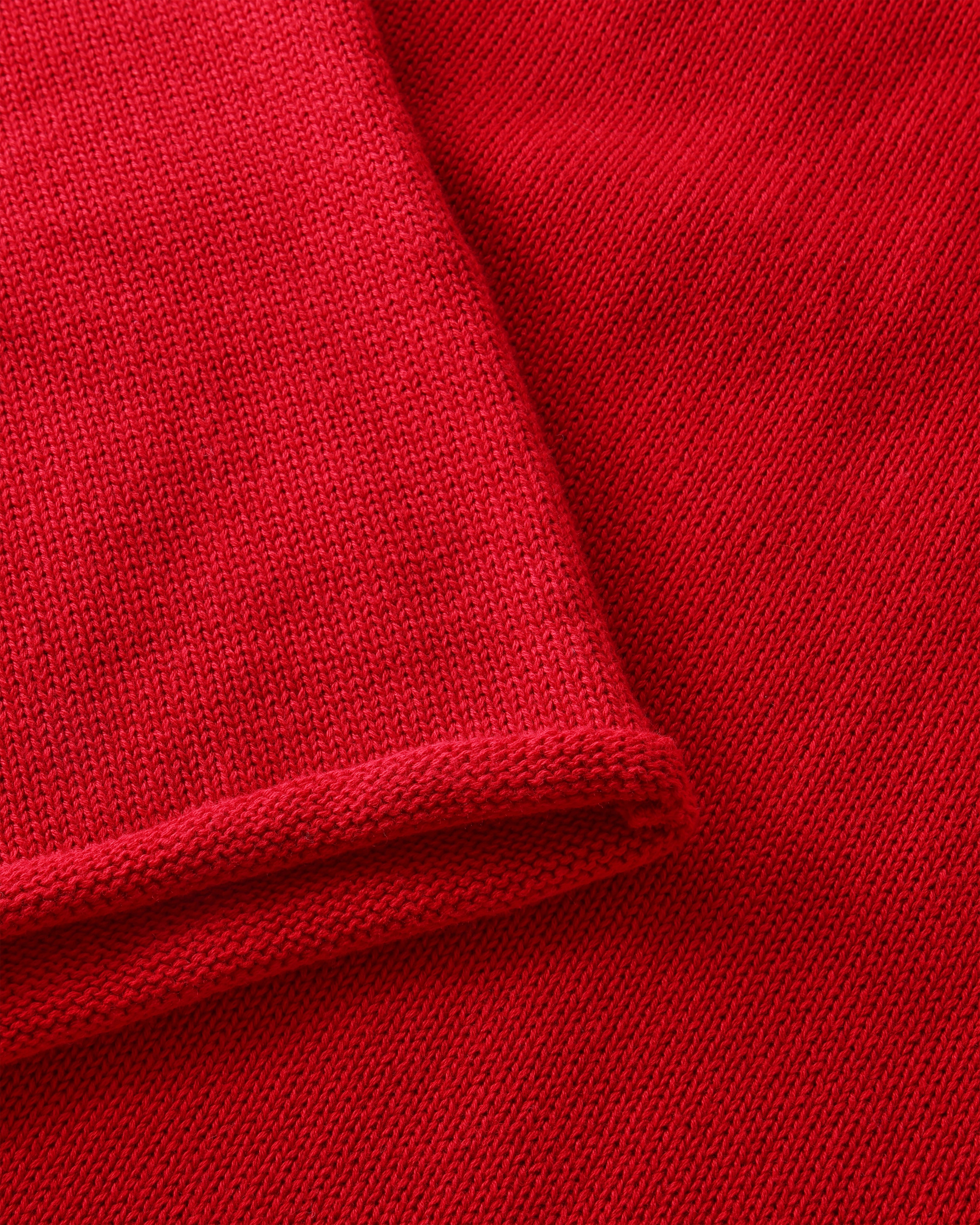 Relaxed Knit Sweatshirt Organic Cotton