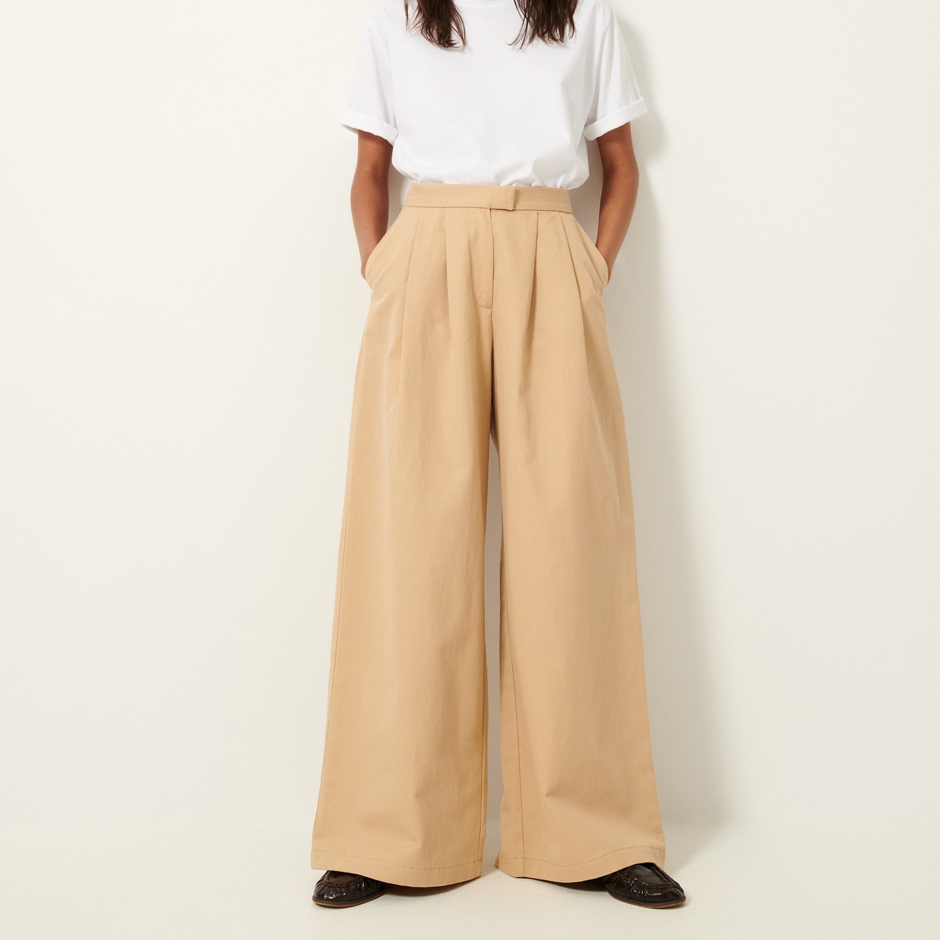 RIVERA large pant with pleats