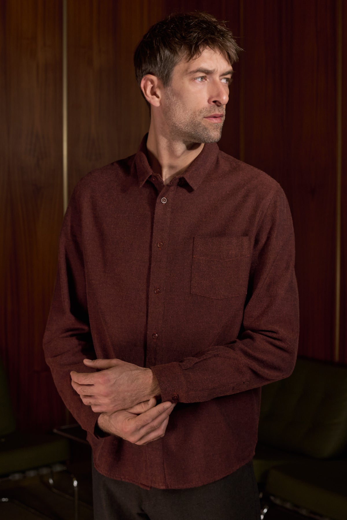 SIMON eco flannel shirt