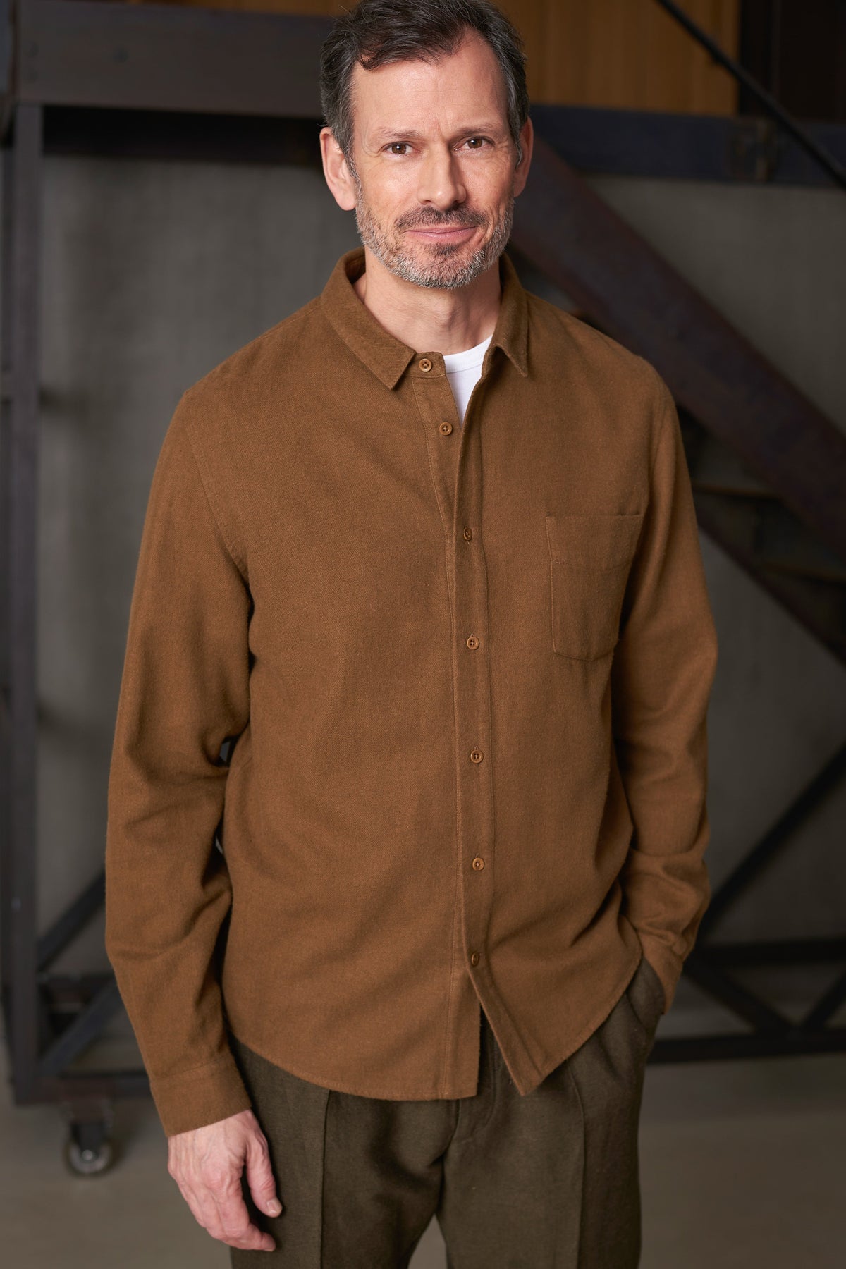 SIMON eco flannel shirt