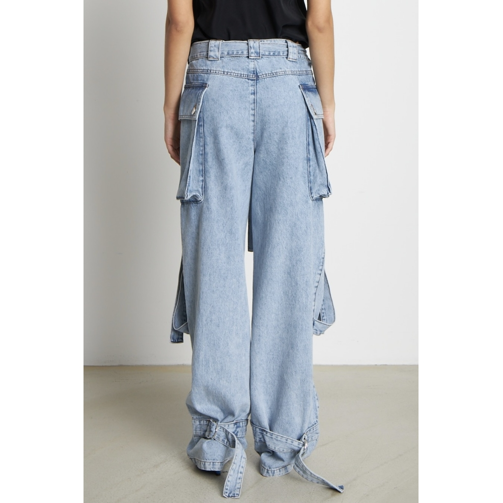 Stella Nova  MARGOT denim cargo jeans / women