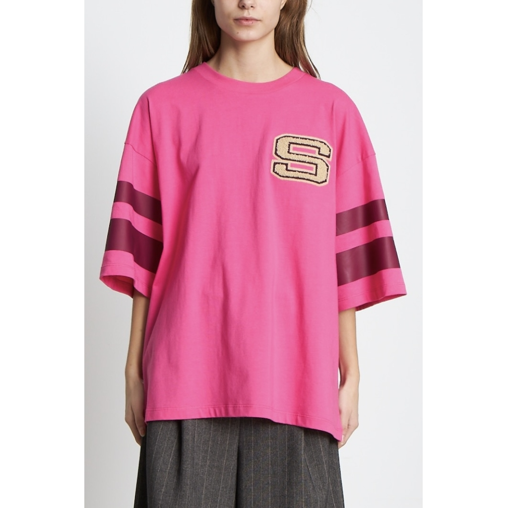 Stella Nova  SAVANNA oversized cotton t-shirt / women