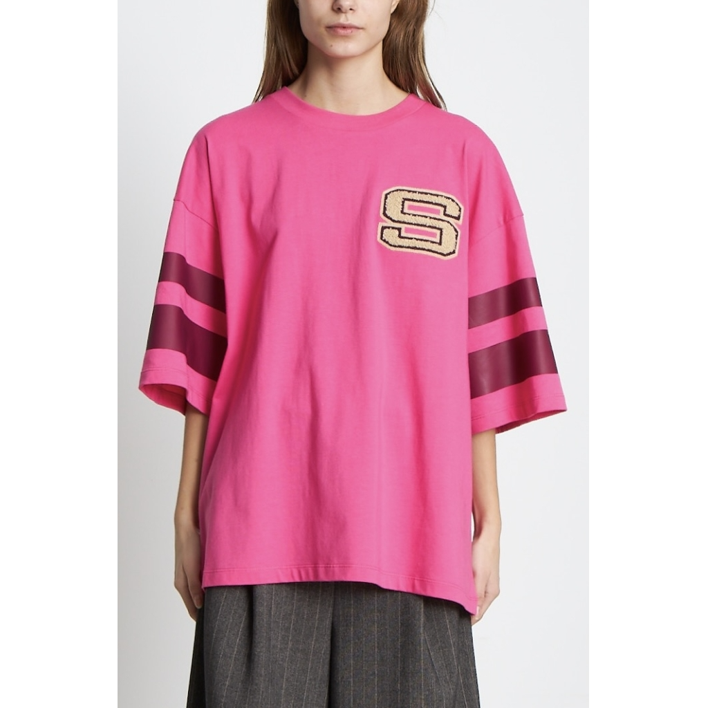 SAVANNA oversized cotton t-shirt