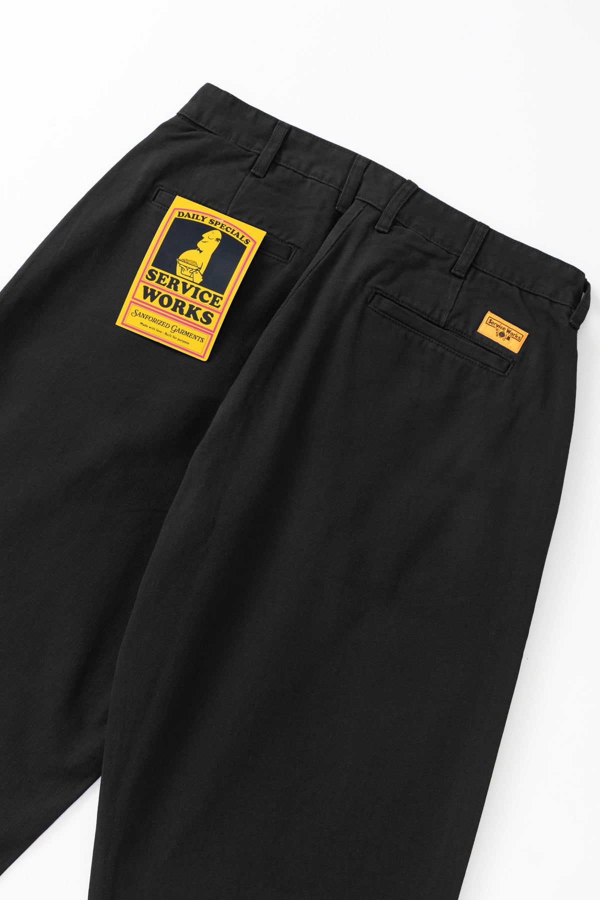 Twill Part-Timer Pants - black