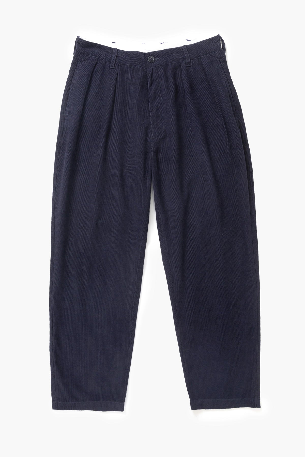 Fine Cord Part-Timer Pants - dark navy