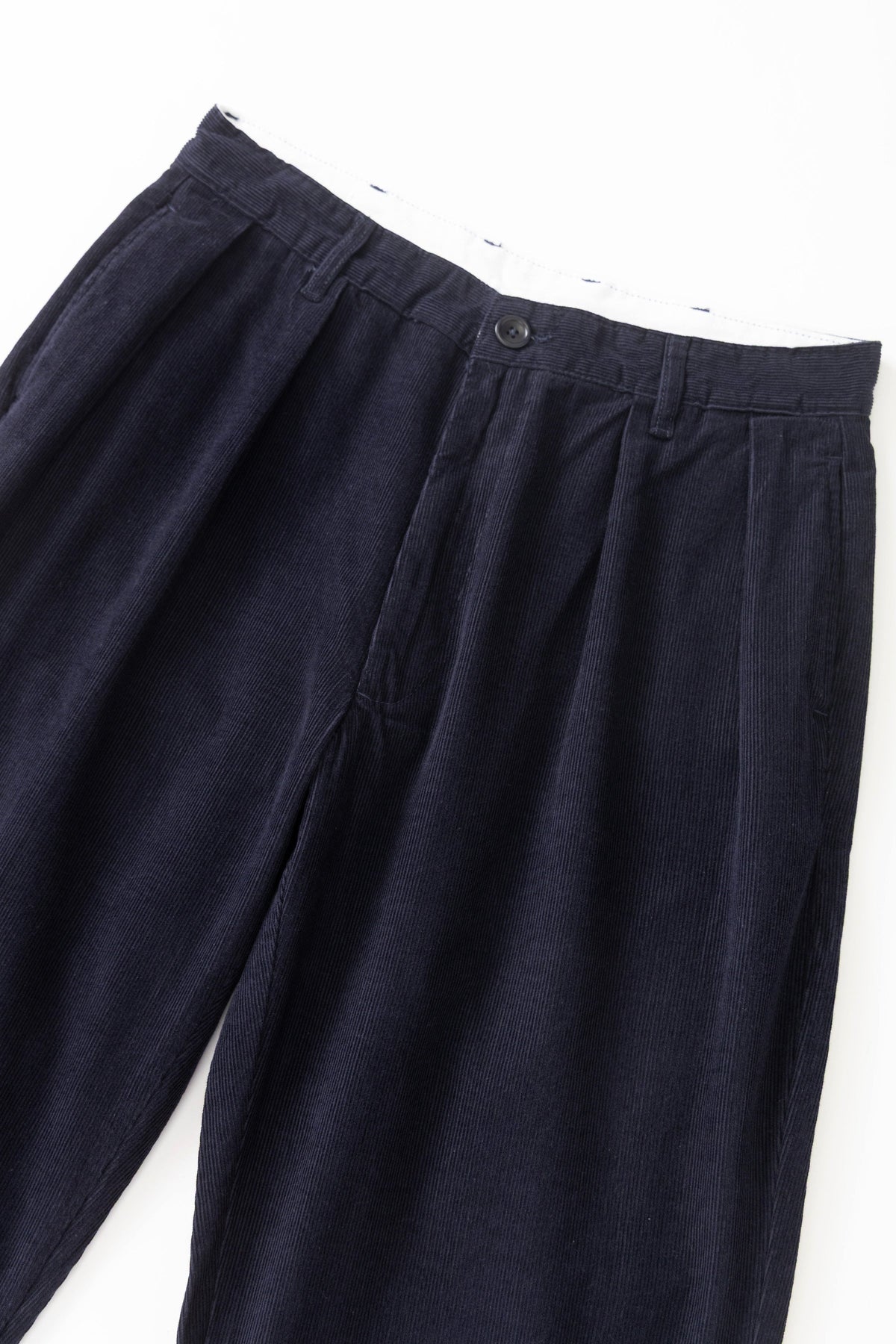 Fine Cord Part-Timer Pants - dark navy