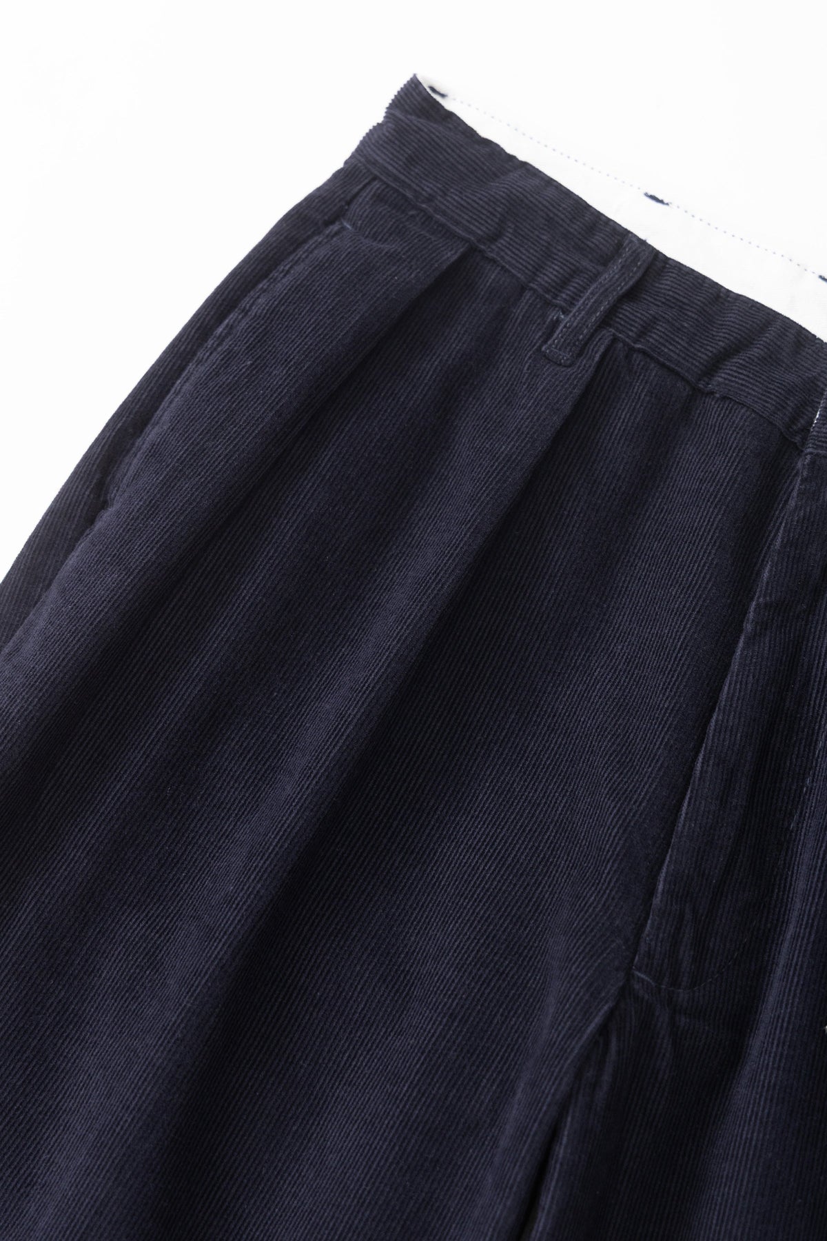Fine Cord Part-Timer Pants - dark navy